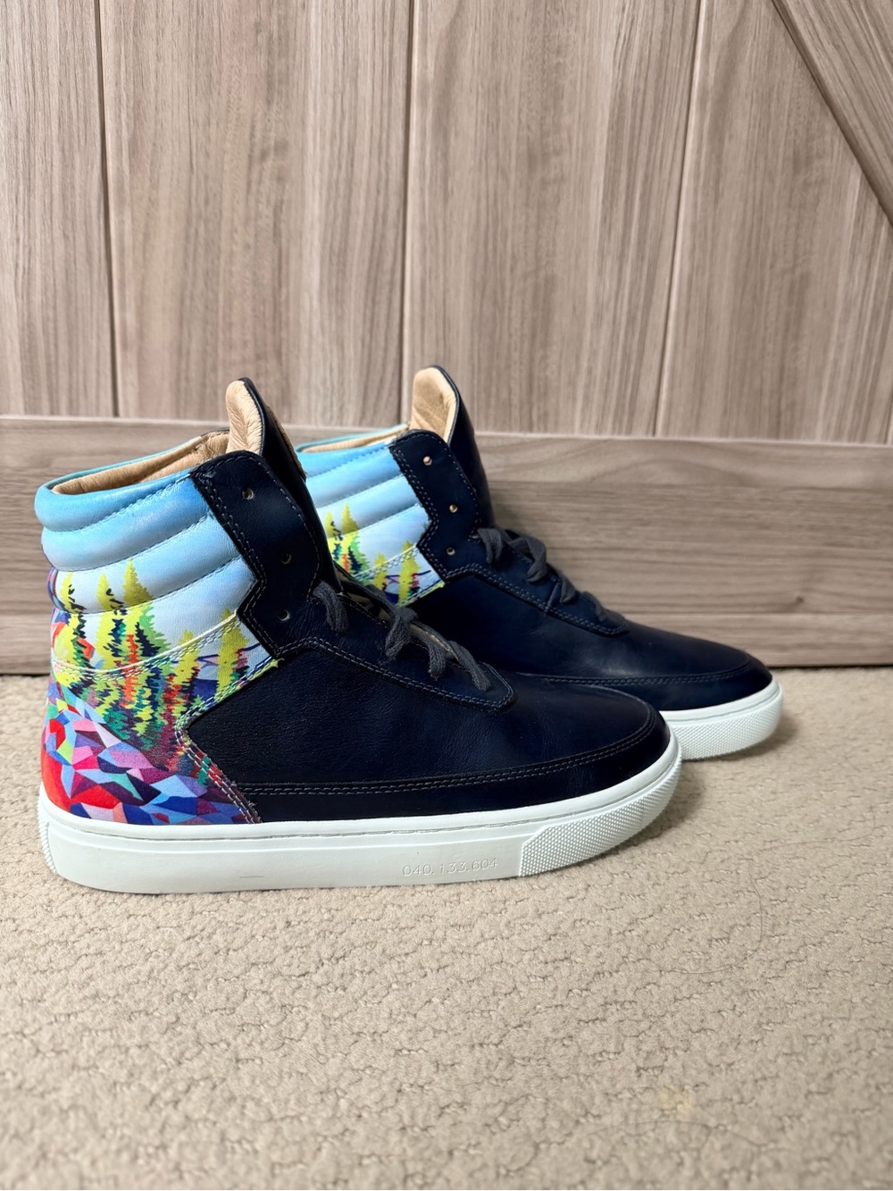 Six Hundred Four high top sneakers